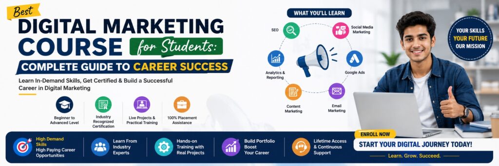 Digital Marketing Course for Students